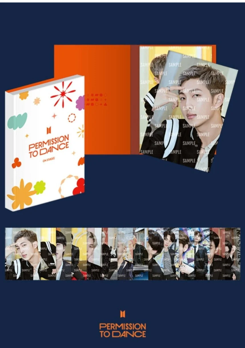 BTS - PERMISSION TO DANCE PHOTOCARD BOOK - Image 4