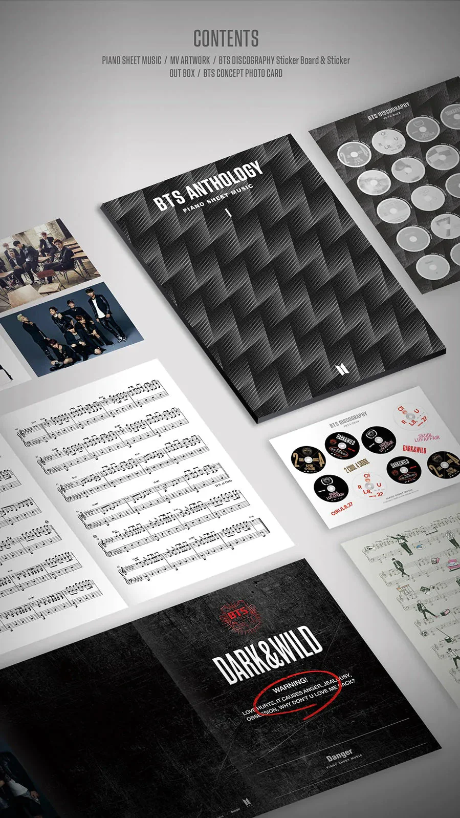 BTS - Piano Sheet Music <BTS ANTHOLOGY> (1/2) - Image 2