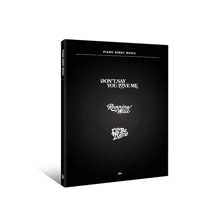 BTS - PIANO SHEET MUSIC : JIN (PACKAGE)