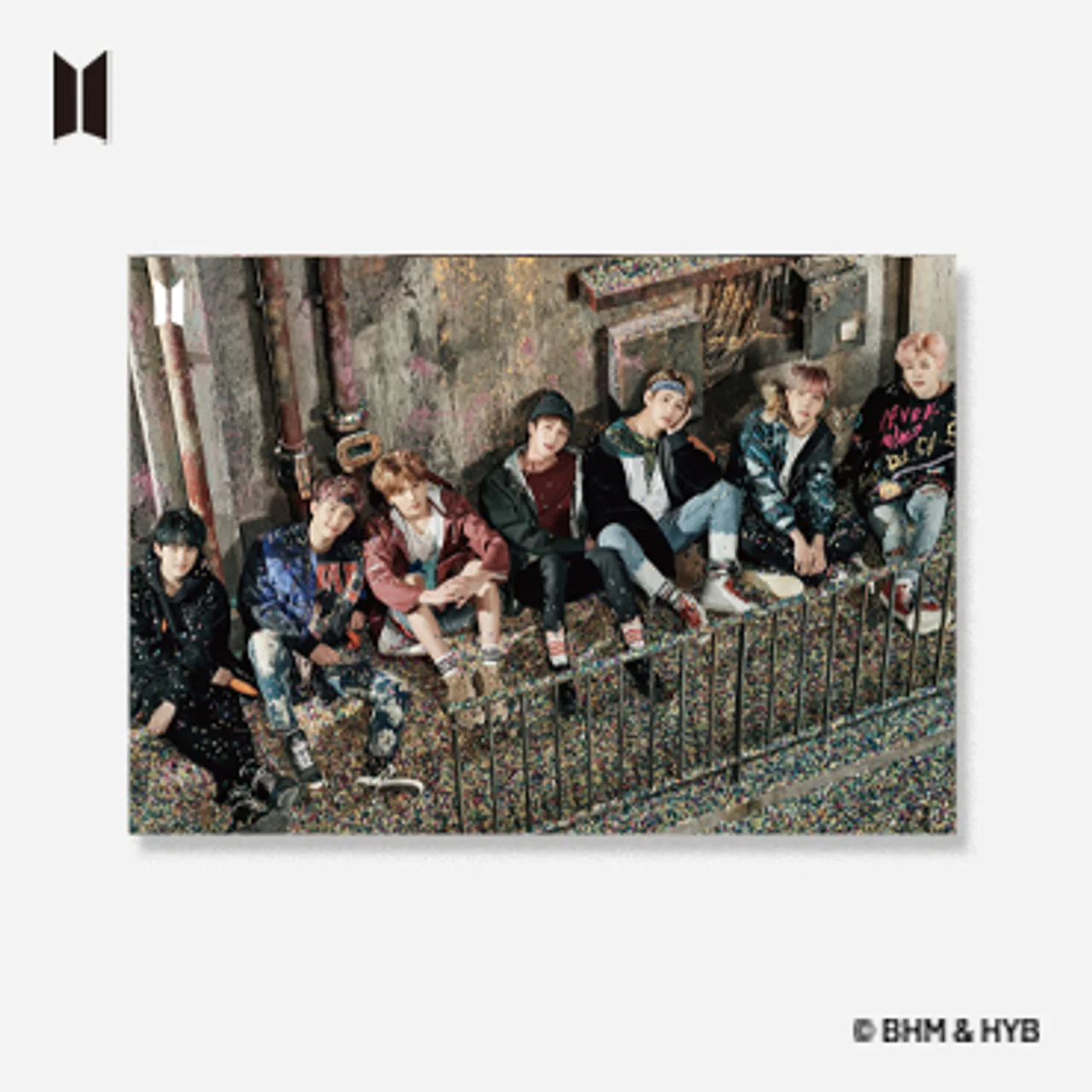 BTS - LENTICULAR POSTCARD (YOU NEVER WALK ALONE & WINGS) - Image 15