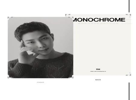 BTS - PREMIUM PHOTO (MONOCHROME MD)