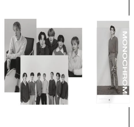 BTS - PRINTED PHOTO (MONOCHROME MD)