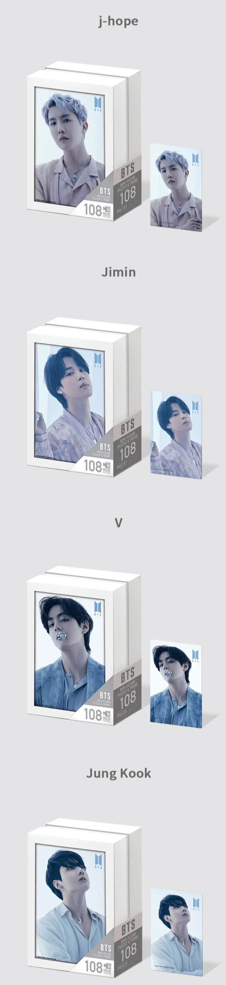 BTS - [Proof] Frame Jigsaw Puzzle - Image 4