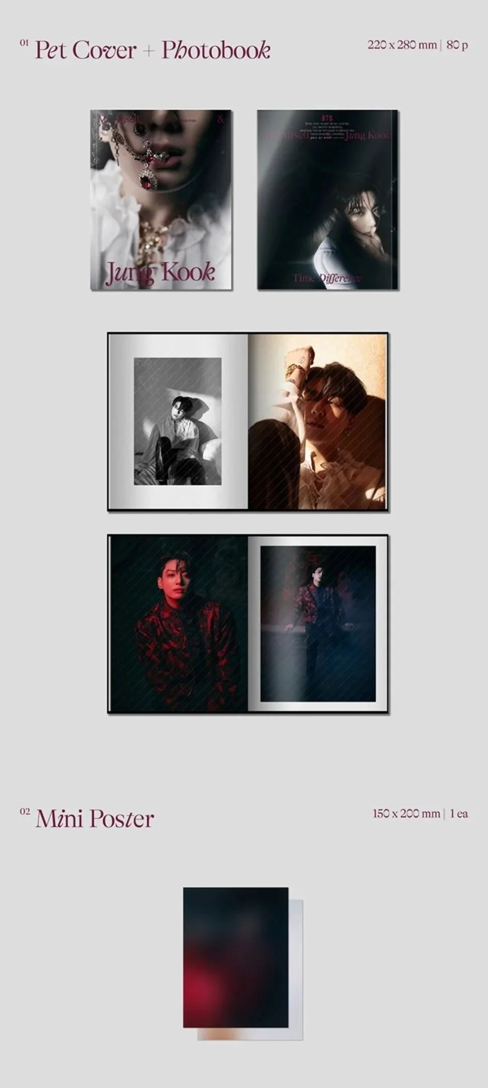 BTS - Special 8 Photo-Folio Me, Myself, and Jungkook 'Time Difference' - Image 3