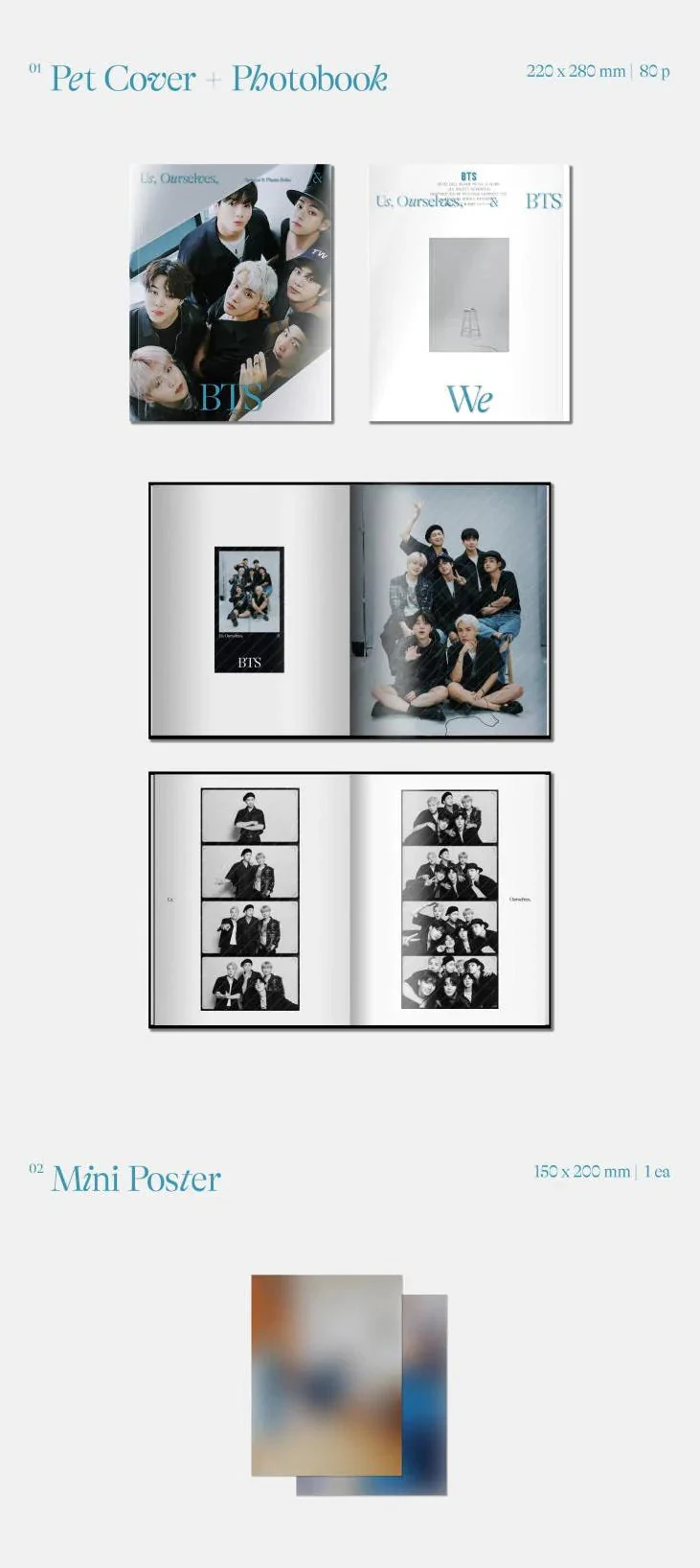 BTS - SPECIAL 8 PHOTO FOLIO "US OURSELVES AND BTS WE" - Image 3