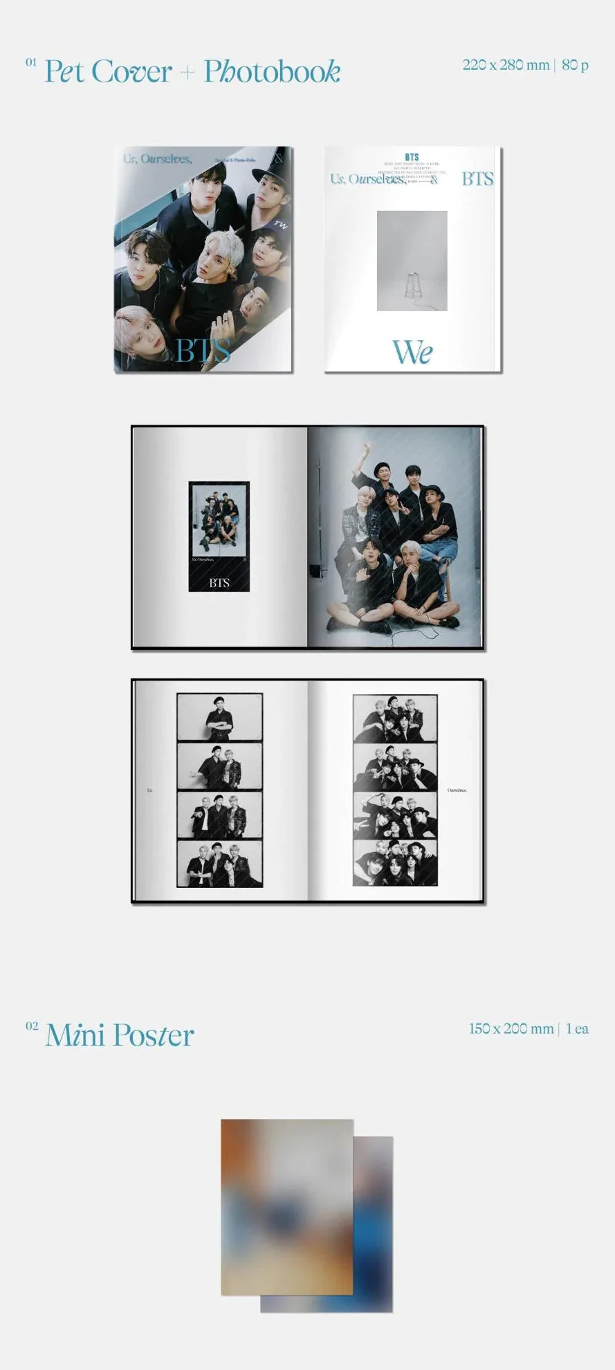 BTS - SPECIAL 8 PHOTO FOLIO "US OURSELVES AND BTS WE" - Image 9