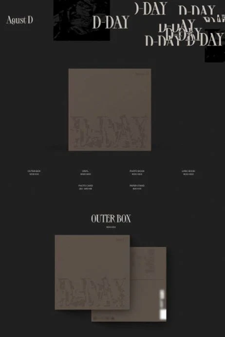 BTS SUGA (Agust D) - D-DAY (LP) - Image 2