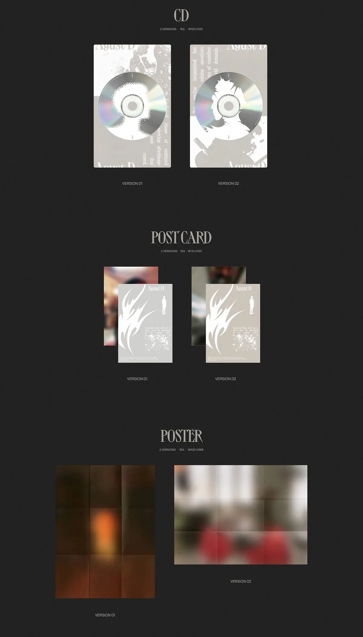 BTS SUGA (Agust D) - D-DAY (1ST SOLO ALBUM) - Image 6