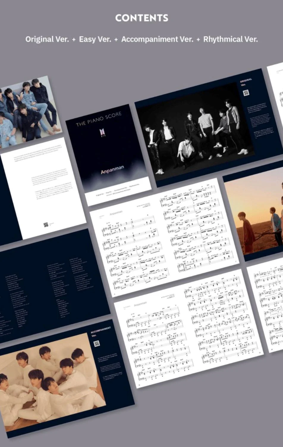 BTS - THE PIANO SCORE : BTS 'ANPANMAN' - Image 3