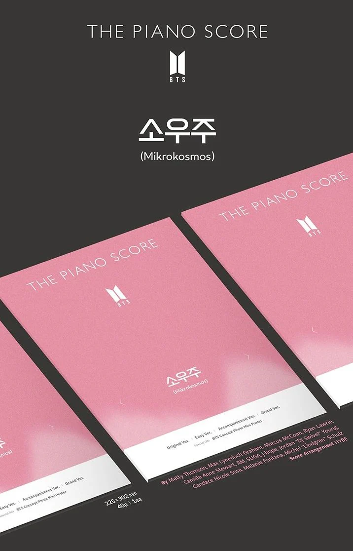 BTS - THE PIANO SCORE : BTS 'MIKROKOSMOS' (소우주) - Image 2
