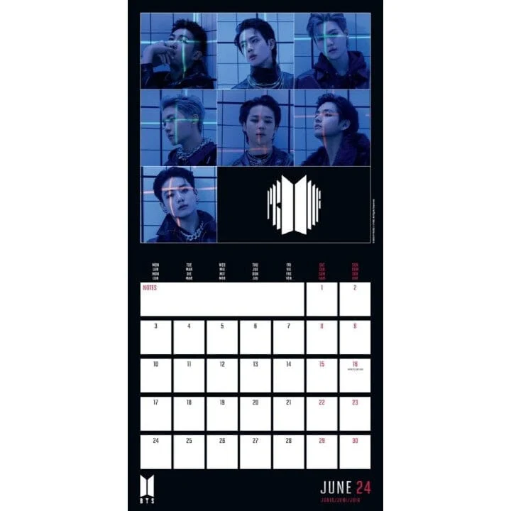 BTS – Wall Calendar 2024 (Limited Edition) - Image 3