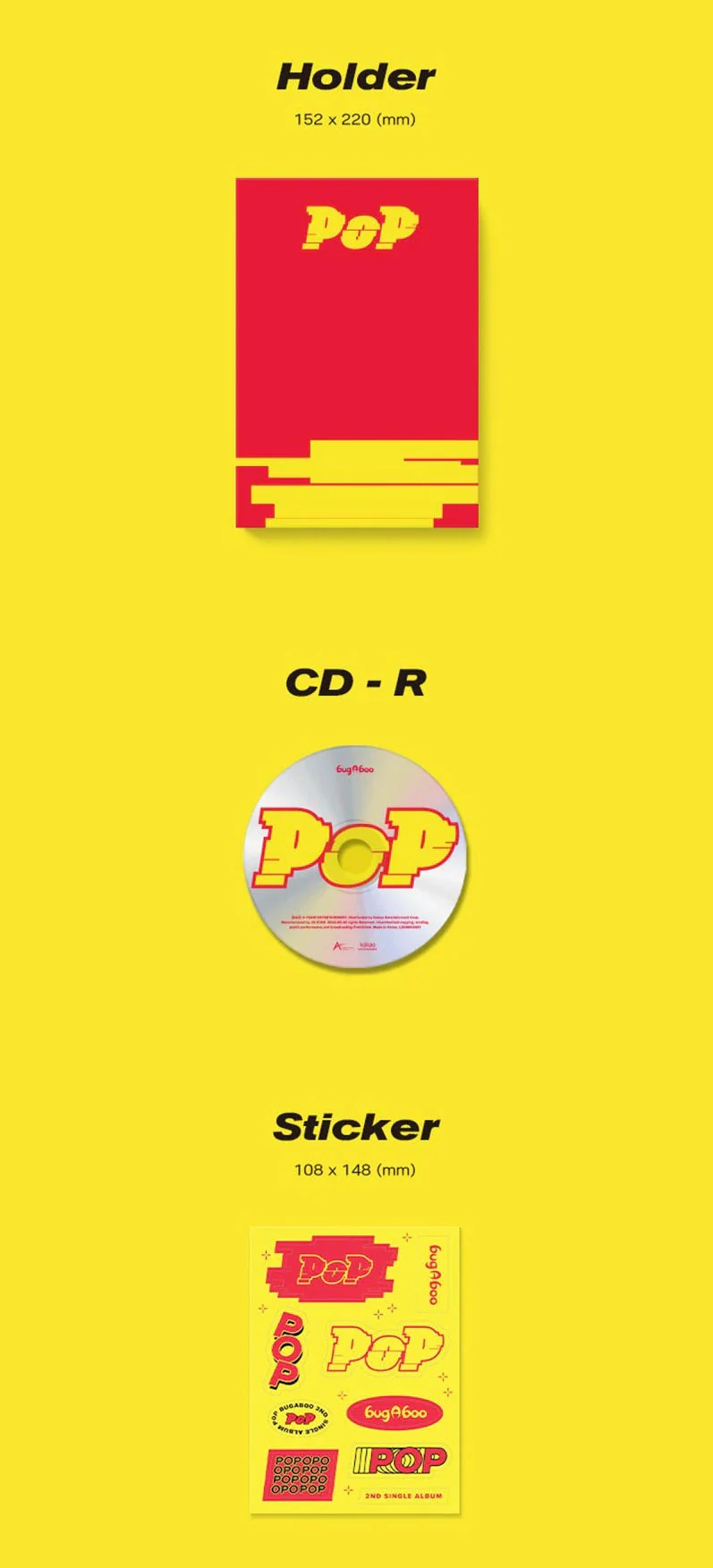 BUGABOO - POP (2ND SINGLE ALBUM) - Image 4