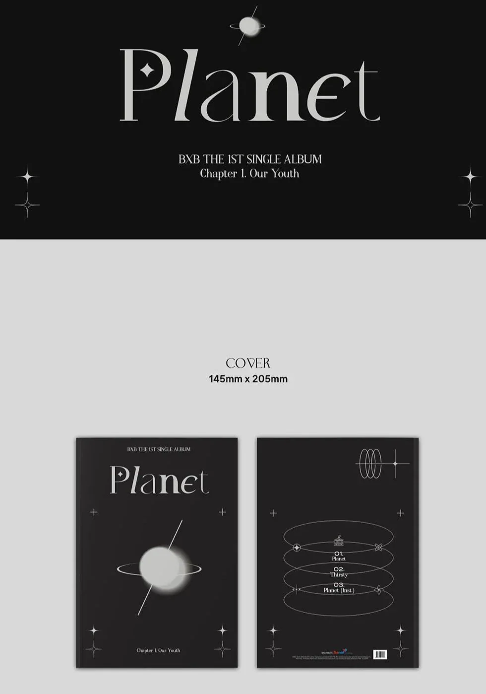 BXB - CHAPTER 1. OUR YOUTH (1ST SINGLE ALBUM) - Image 2