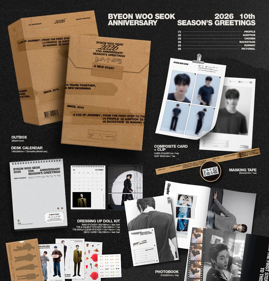 BYEON WOO SEOK - 2026 10TH ANNIVERSARY SEASON'S GREETINGS - Image 2