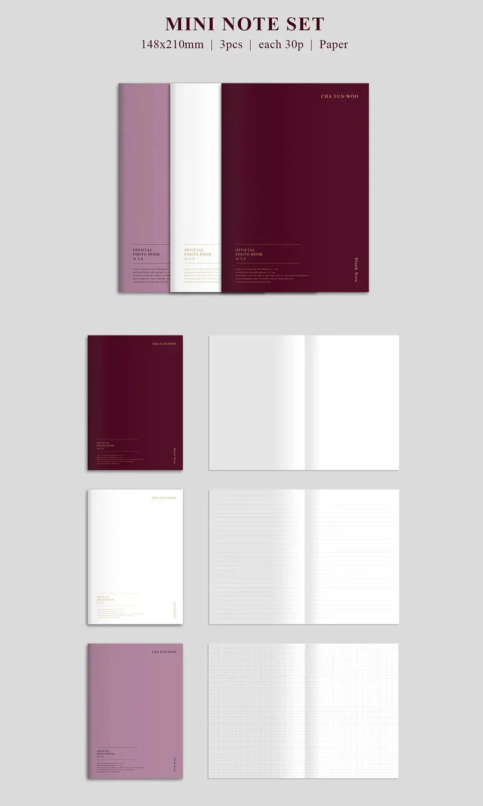 CHA EUN WOO (ASTRO) - OFFICIAL PHOTO BOOK IN LA - Image 5