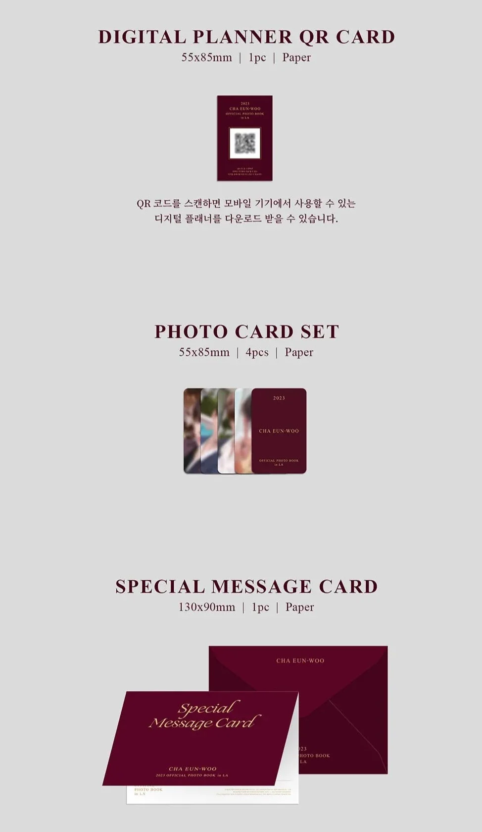 CHA EUN WOO (ASTRO) - OFFICIAL PHOTO BOOK IN LA - Image 7