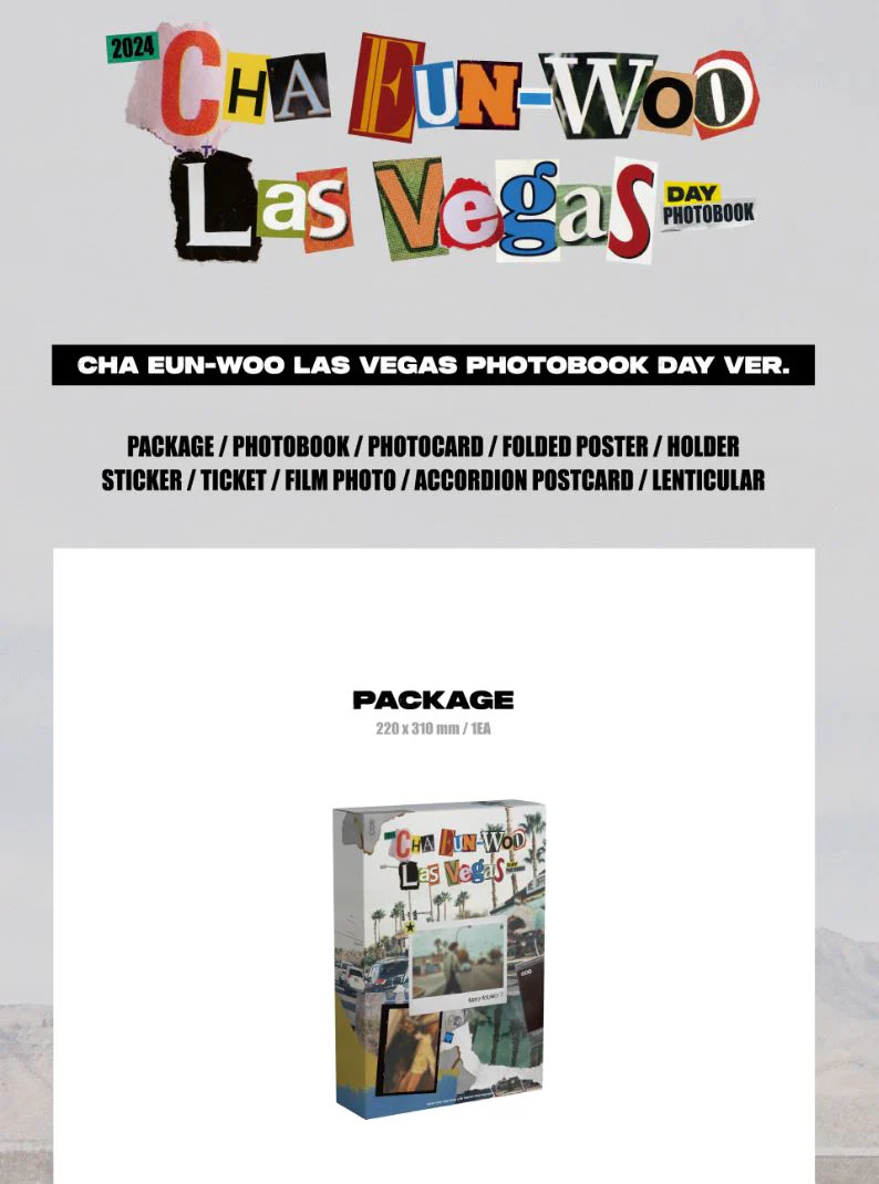 CHA EUN WOO - LAS VEGAS (PHOTOBOOK) - Image 2