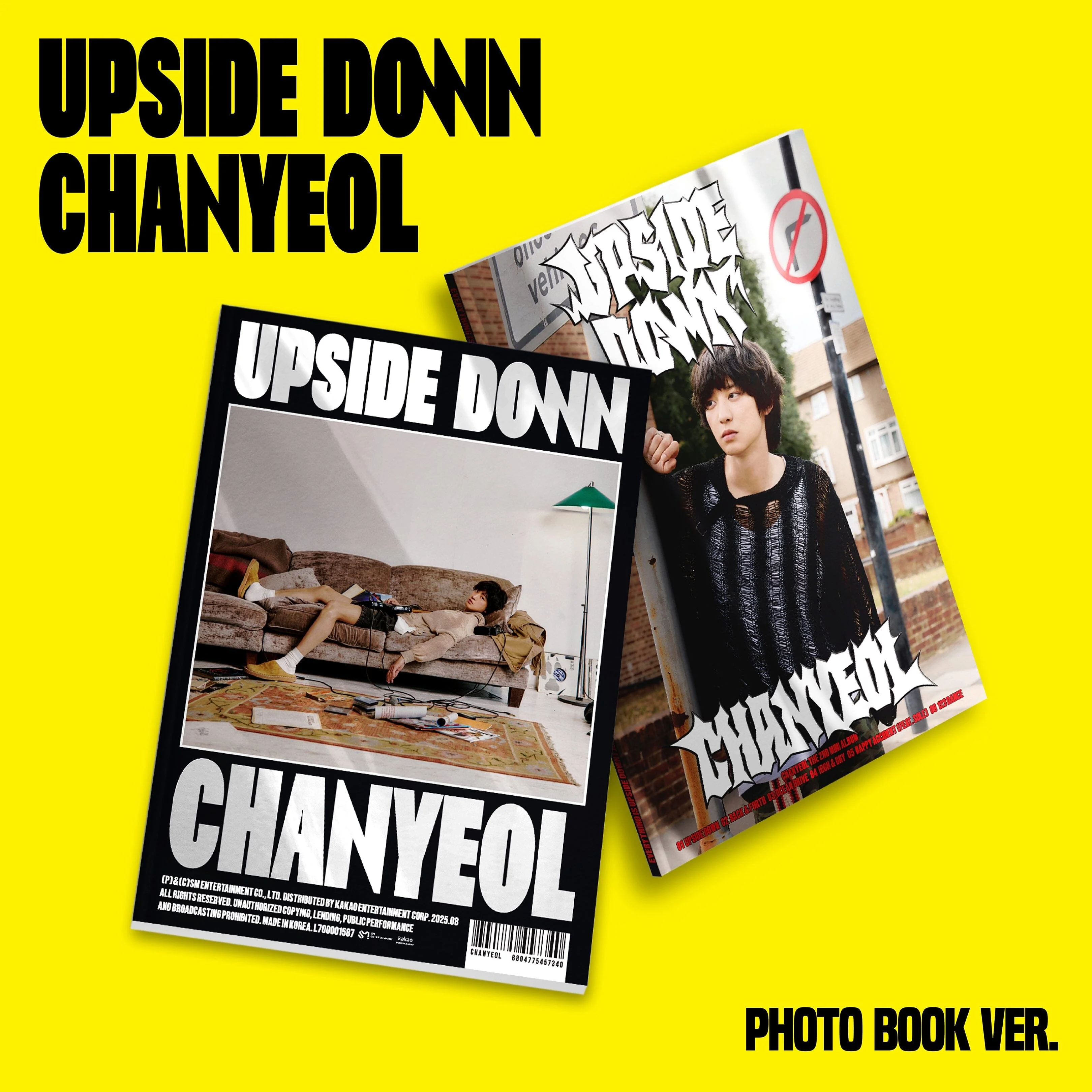 CHANYEOL (EXO) - UPSIDE DOWN (PHOTO BOOK VER.)
