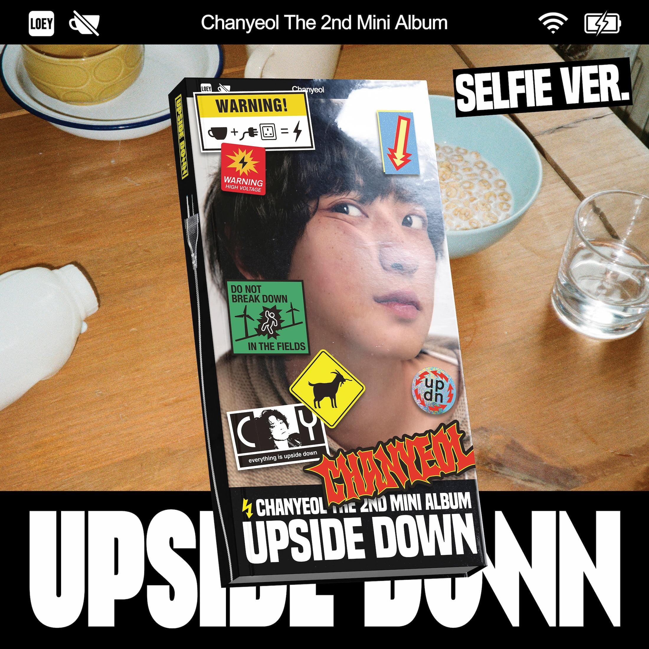 CHANYEOL (EXO) - UPSIDE DOWN (SELFIE VER.) (NEMO ALBUM)