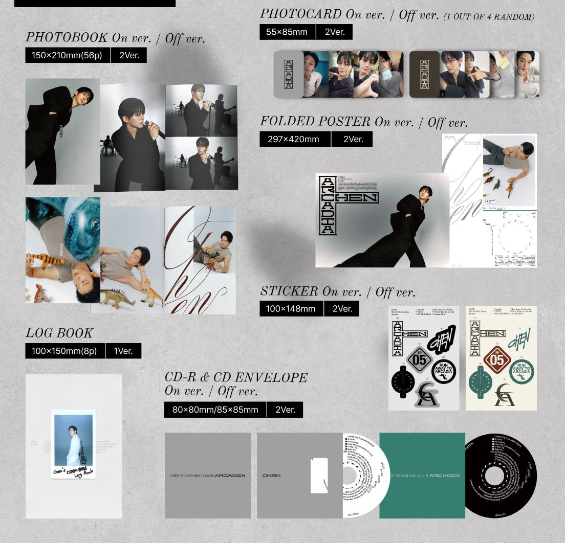 CHEN (EXO) - ARCADIA (PHOTOBOOK VER.) - Image 3