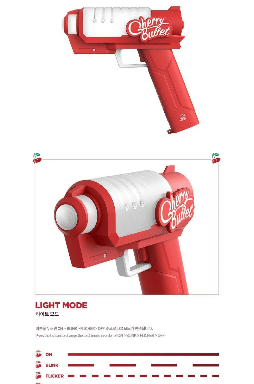 CHERRY BULLET - Official Light Stick - Image 3