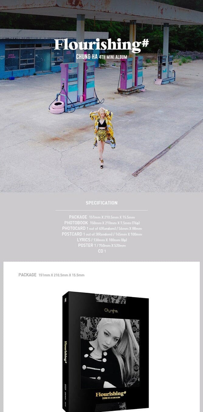 CHUNG HA - FLOURISHING (4TH MINI ALBUM) - Image 2