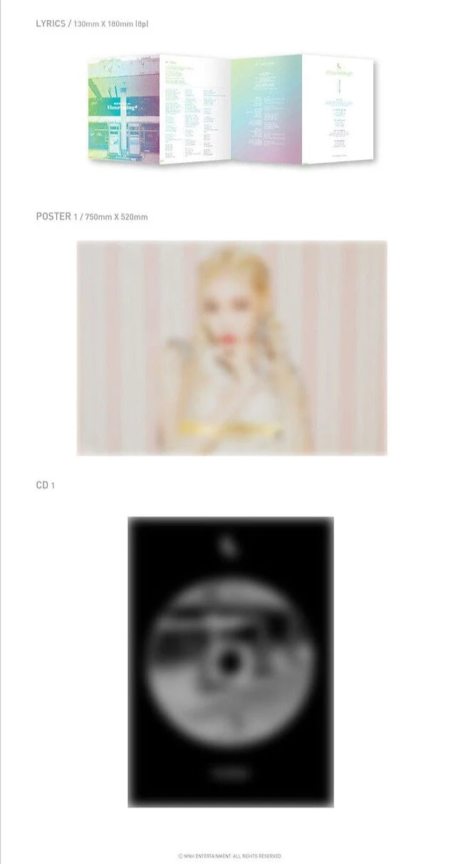 CHUNG HA - FLOURISHING (4TH MINI ALBUM) - Image 4