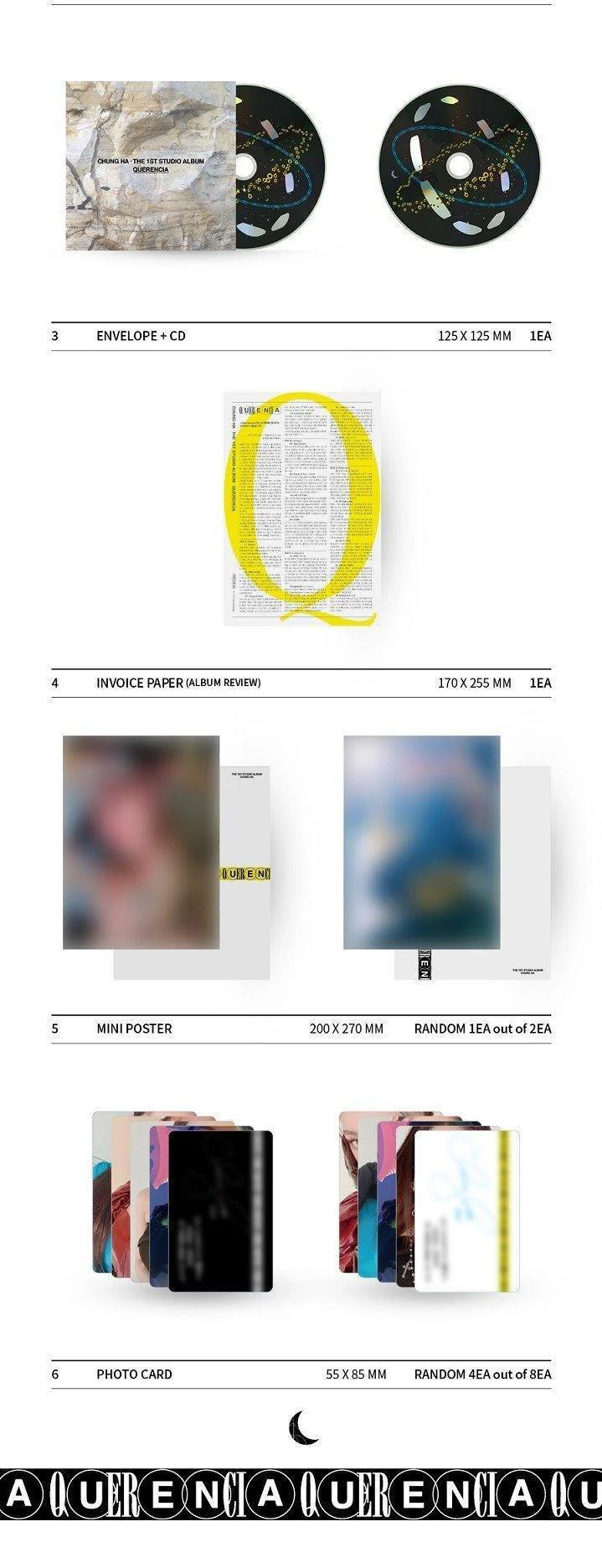 CHUNG HA - QUERENCIA (1ST STUDIO ALBUM) - Image 3