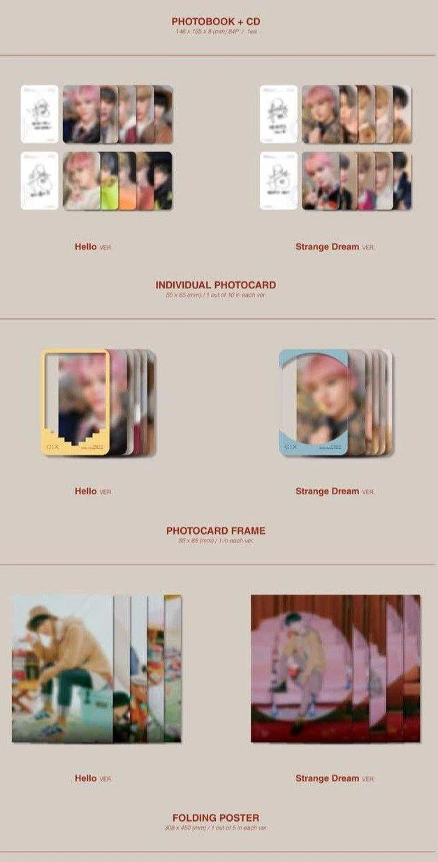 CIX - 4th EP [Hello, Strange Dream] - Image 3