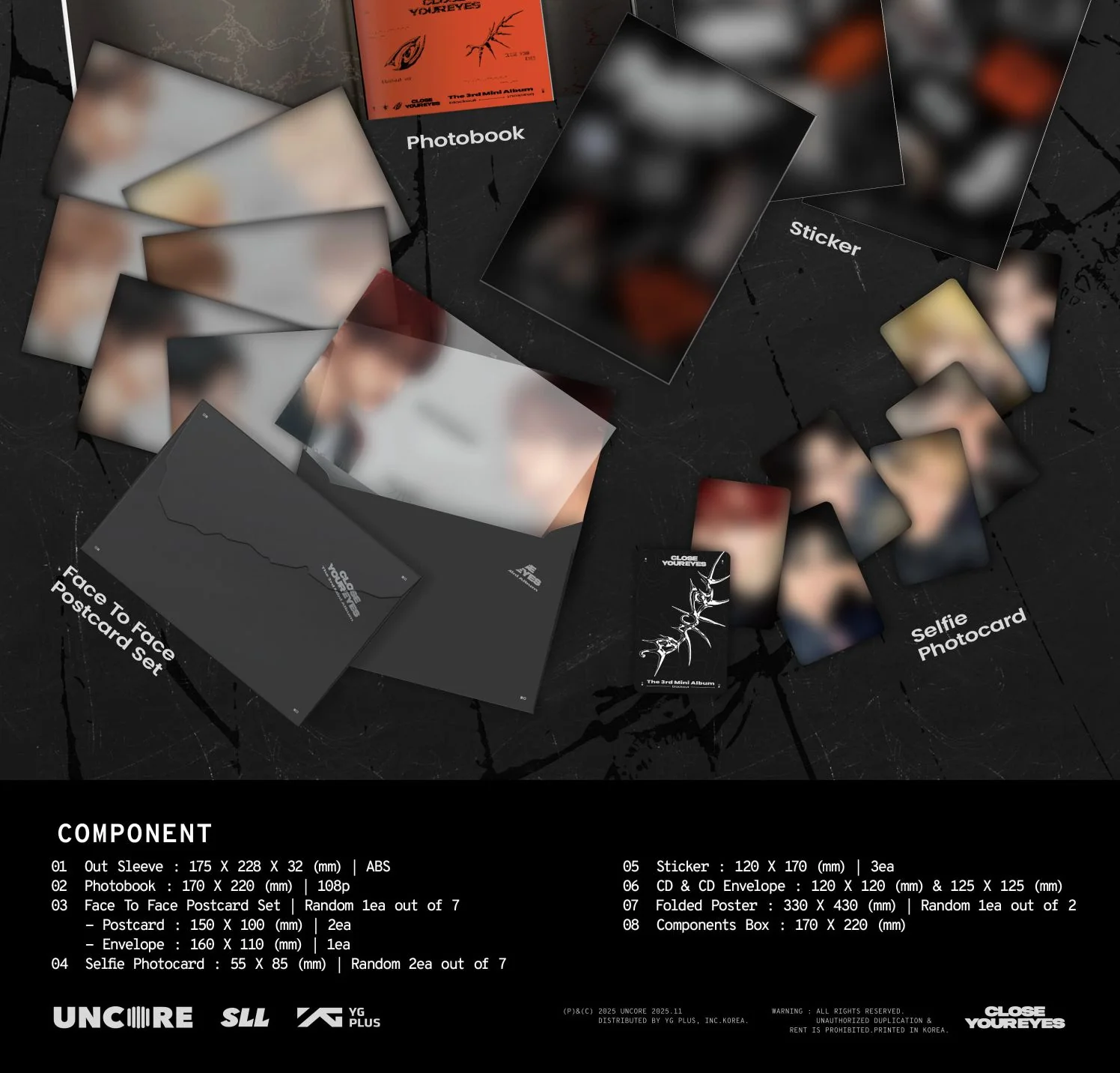 CLOSE YOUR EYES - BLACKOUT (BLACKOUT VER.) - Image 3
