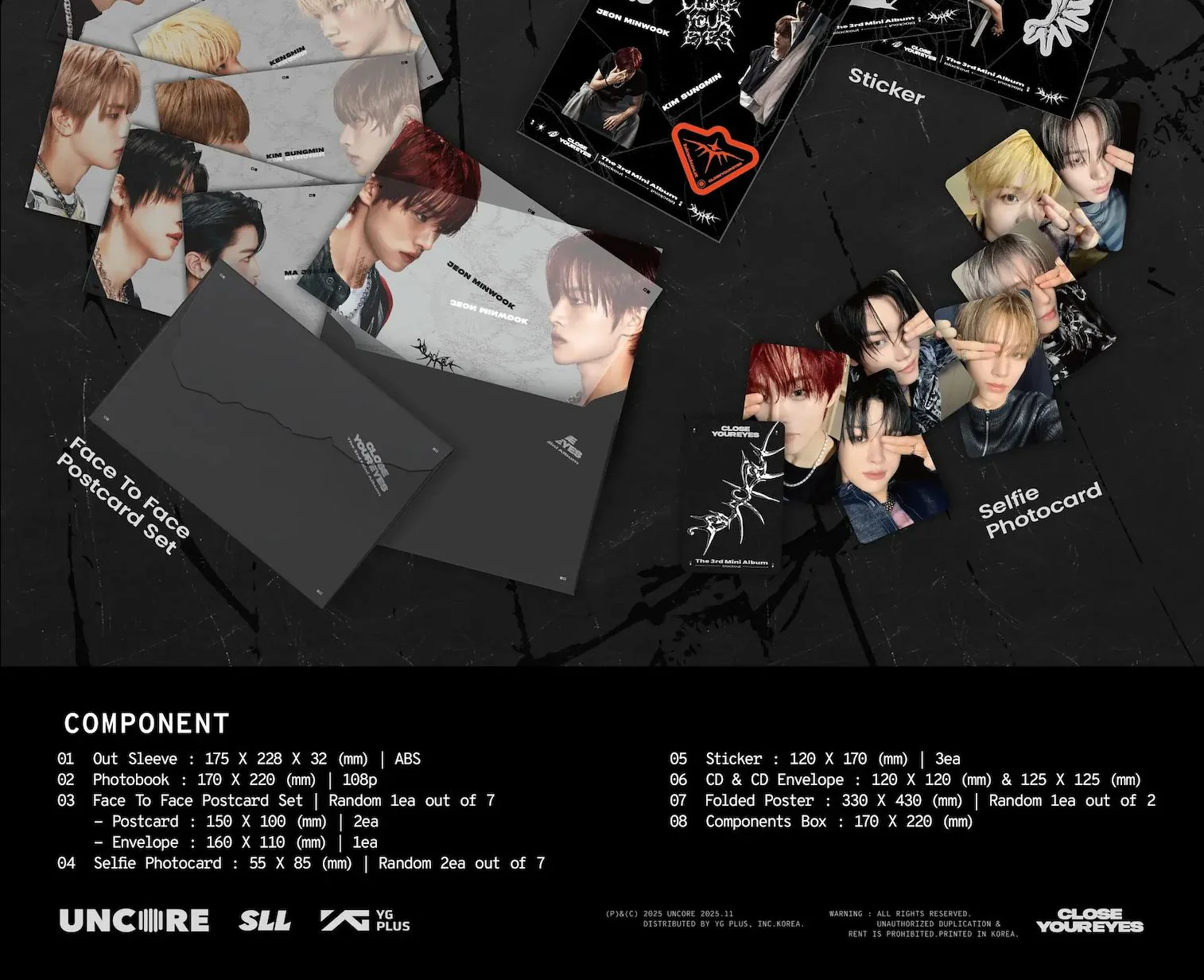 CLOSE YOUR EYES - BLACKOUT (BLACKOUT VER.) SIGNED - Image 5