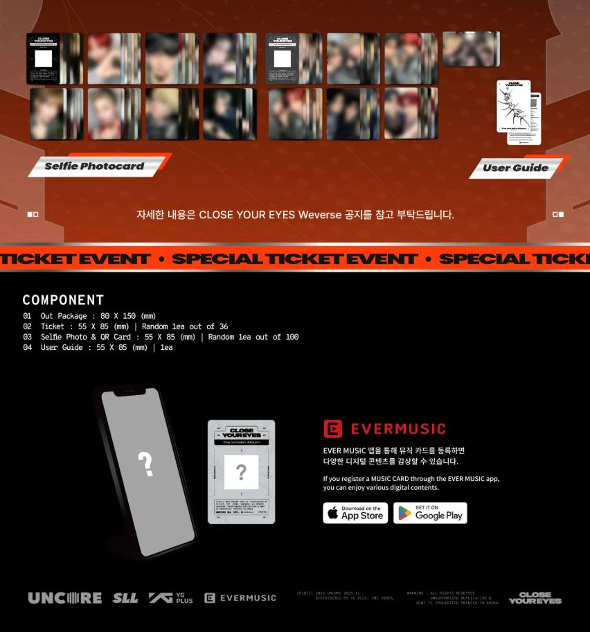 CLOSE YOUR EYES - BLACKOUT (EVER MUSIC ALBUM) - Image 9