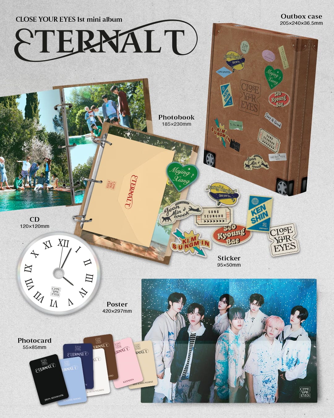 CLOSE YOUR EYES - ETERNALT (PHOTOBOOK VER.) - Image 2