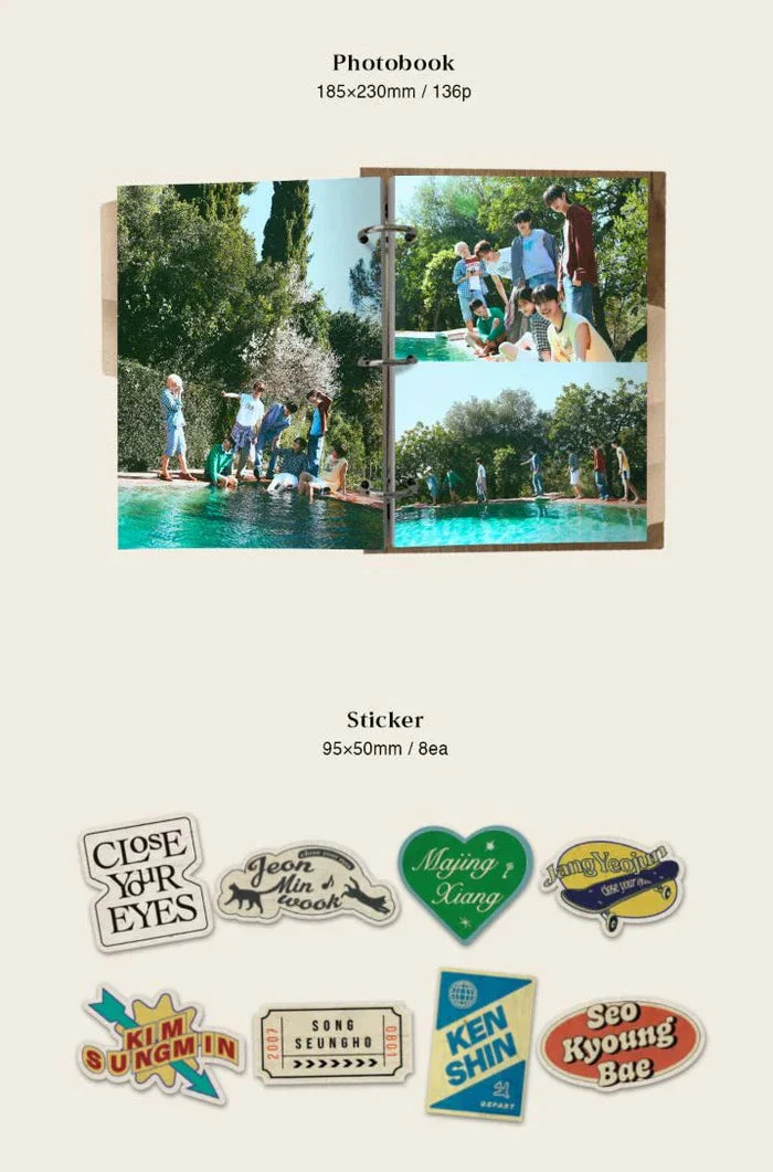 CLOSE YOUR EYES - ETERNALT (PHOTOBOOK VER.) + BDM Photocard - Image 6
