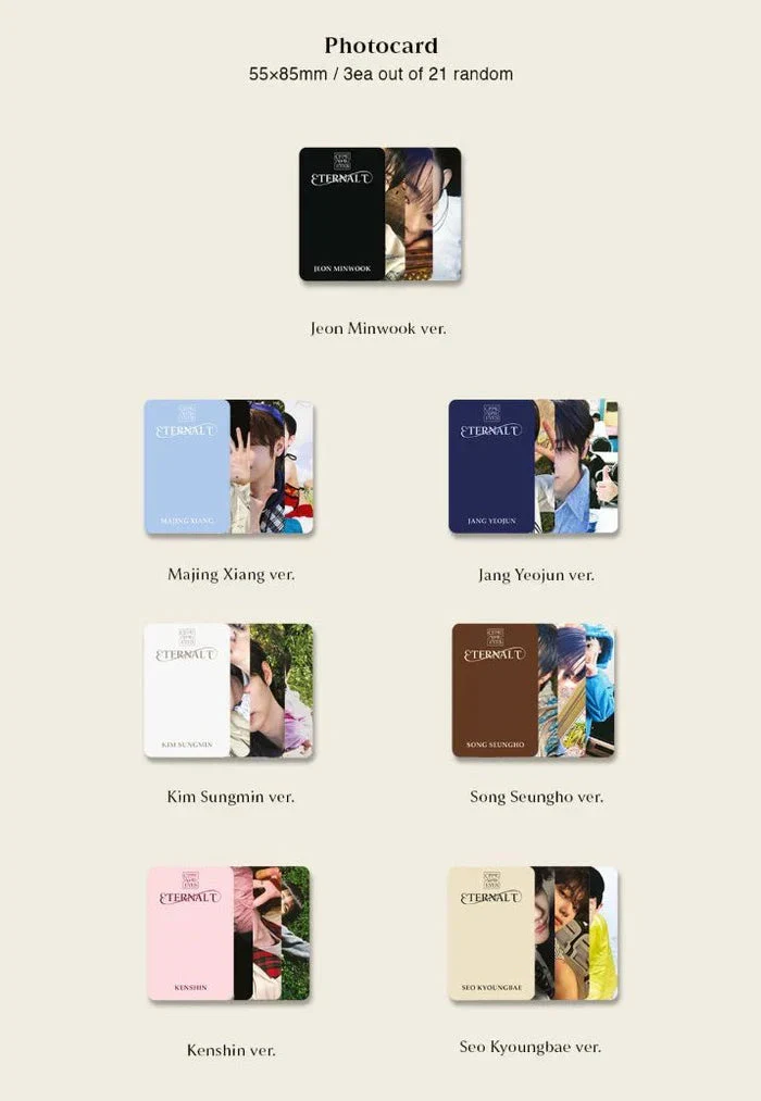 CLOSE YOUR EYES - ETERNALT (PHOTOBOOK VER.) + BDM Photocard - Image 8