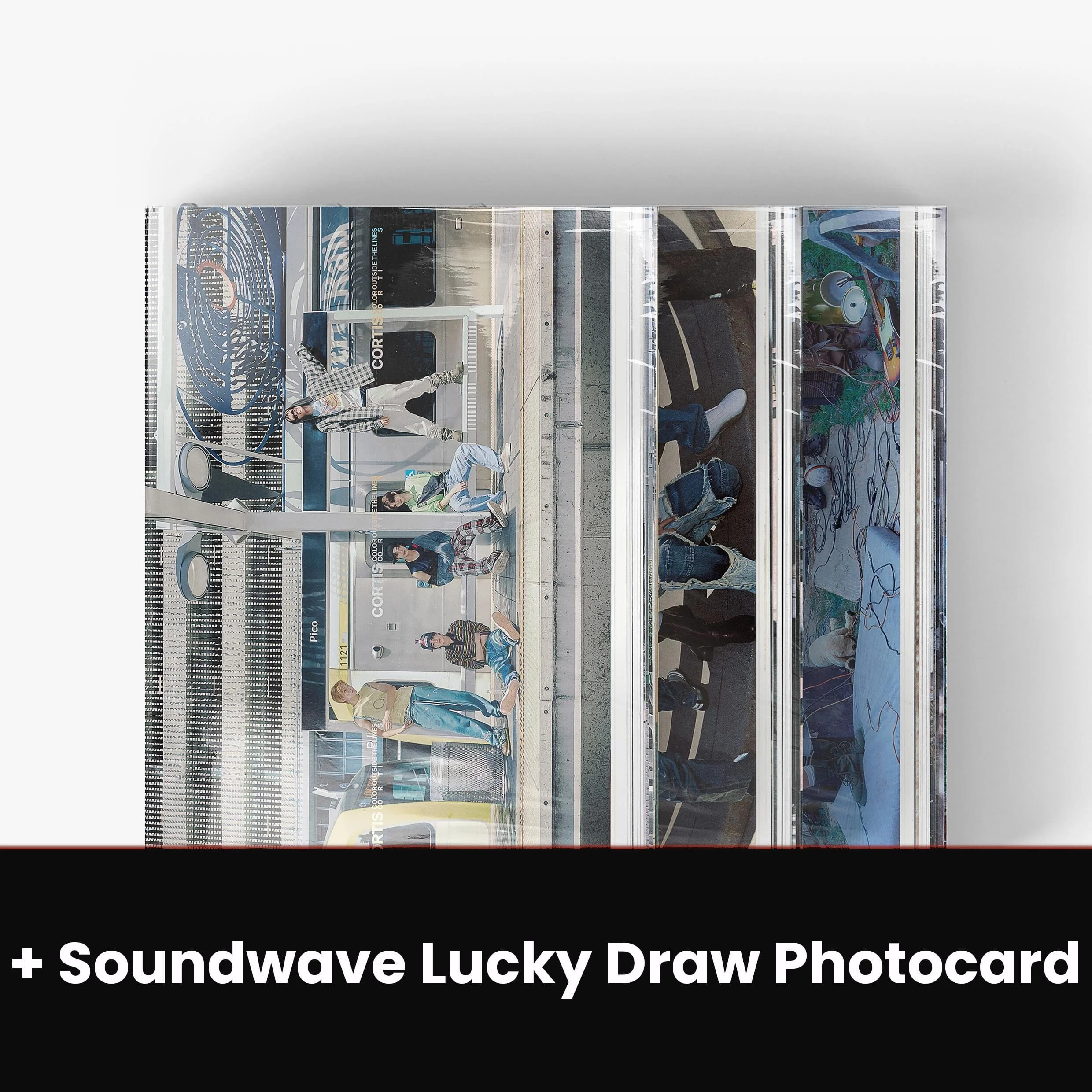 CORTIS - COLOR OUTSIDE THE LINES + Soundwave Lucky Draw Photocard