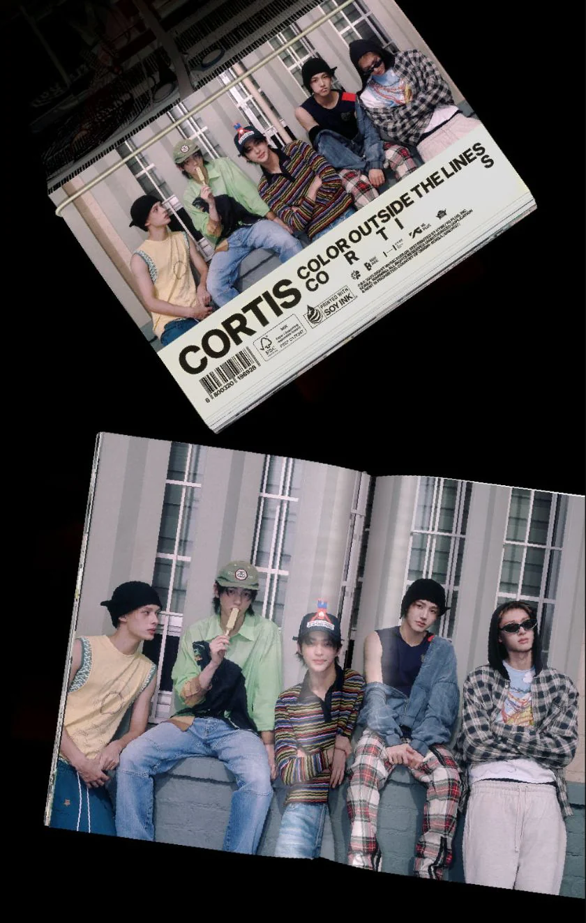CORTIS - COLOR OUTSIDE THE LINES + Soundwave Lucky Draw Photocard - Image 4