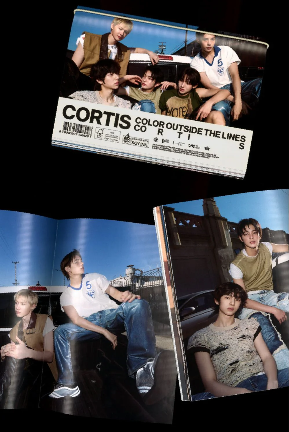 CORTIS - COLOR OUTSIDE THE LINES + Soundwave Lucky Draw Photocard - Image 9