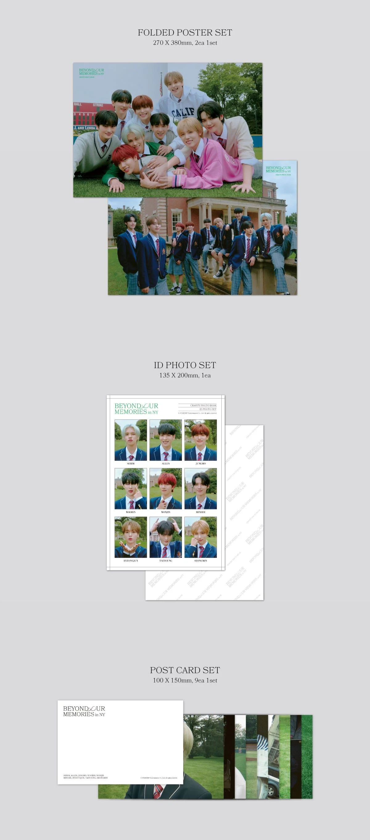 CRAVITY - BEYOND OUR MEMORIES in NY PHOTOBOOK - Image 3