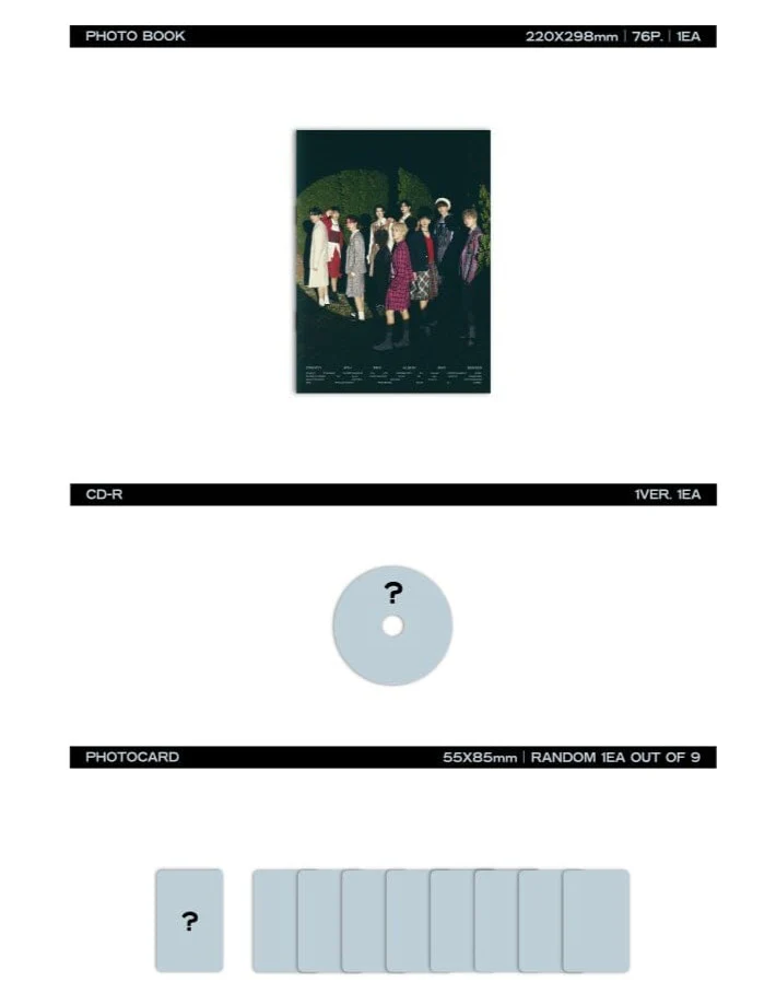 CRAVITY - SUN SEEKER (6TH MINI ALBUM) SEEKER - NIGHT VER. - Image 4