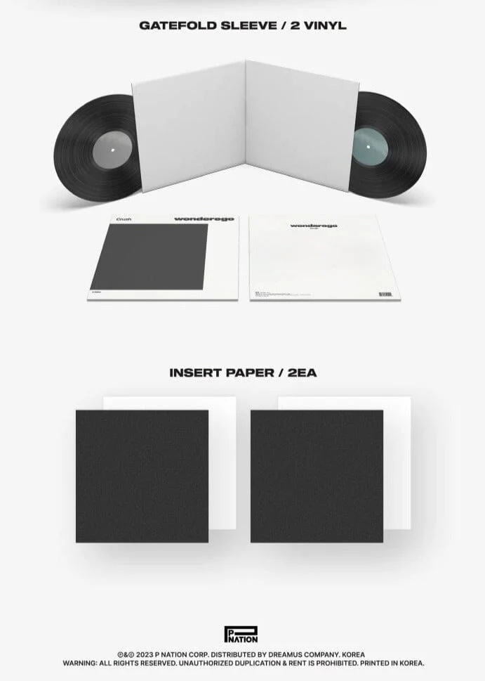 CRUSH - WONDEREGO (3RD ALBUM) LP - Image 2