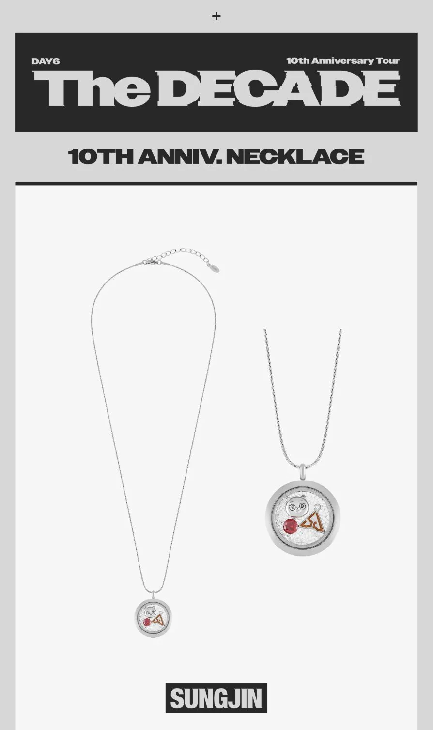 DAY6 - 10TH ANNIV. NECKLACE (THE DECADE '10TH ANNIVERSARY TOUR' MD) - Image 2