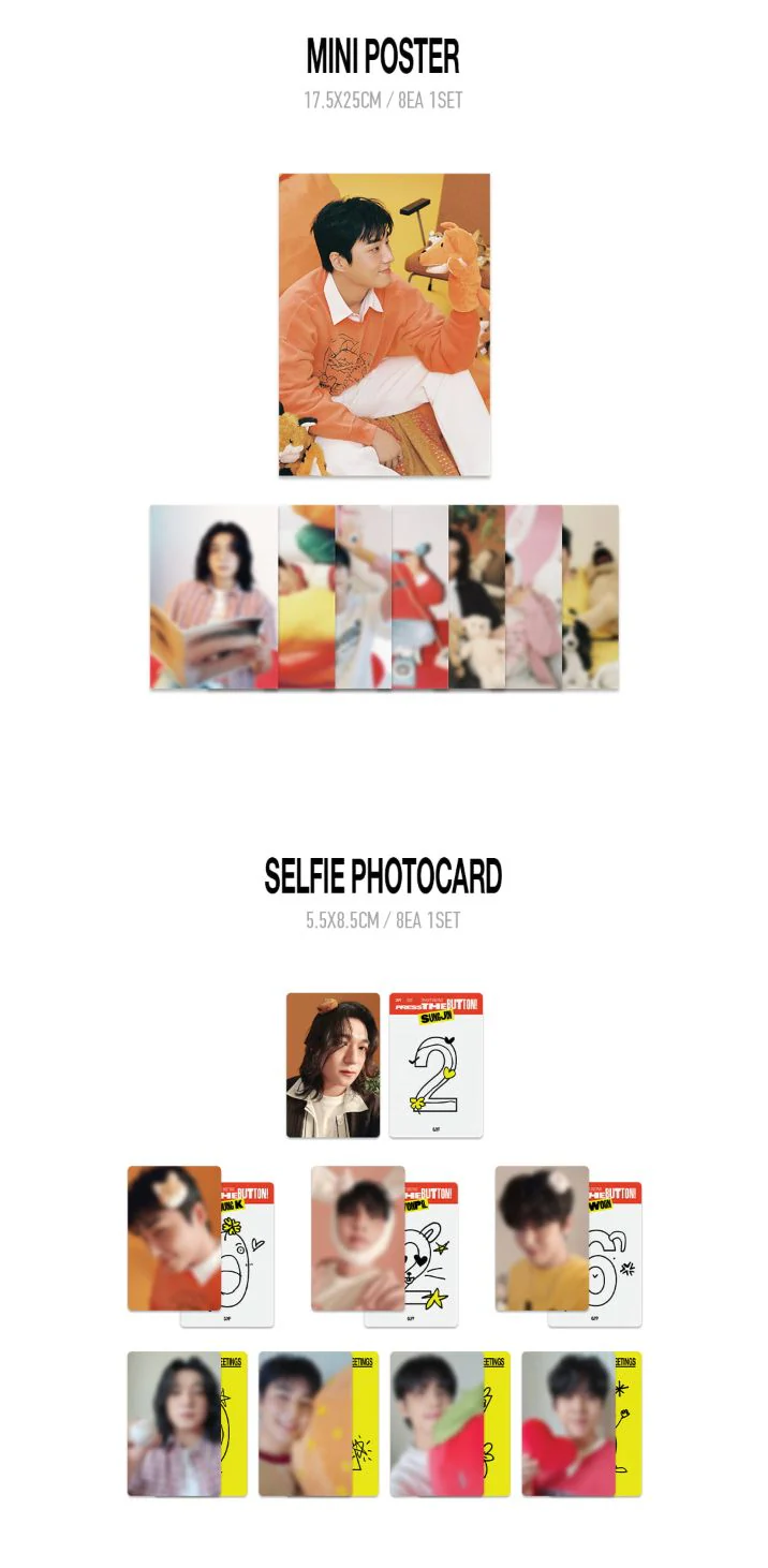 DAY6 - 2026 SEASON'S GREETINGS (PRESS THE BUTTON) + Special Photocard Set - Image 6
