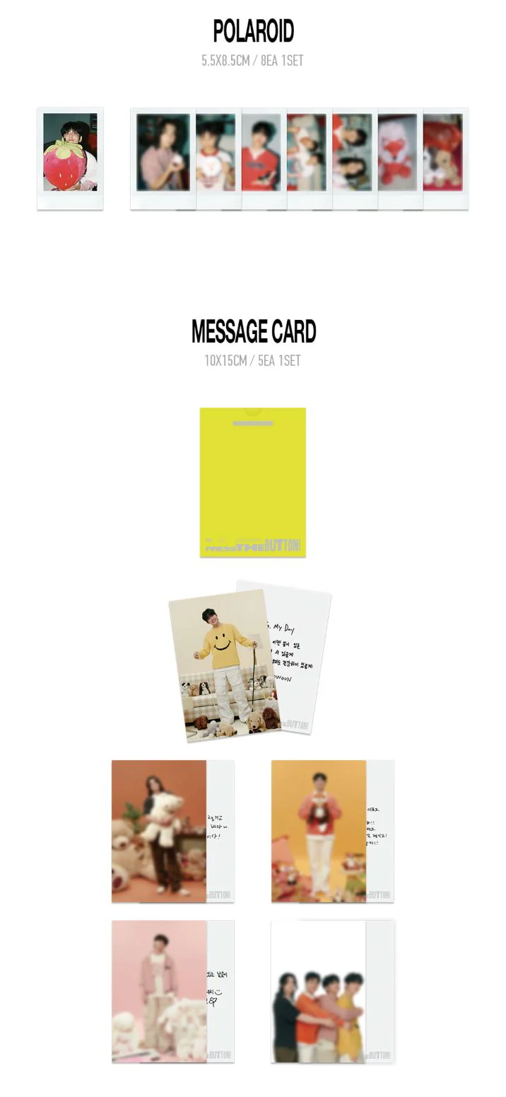 DAY6 - 2026 SEASON'S GREETINGS (PRESS THE BUTTON) + Special Photocard Set - Image 9