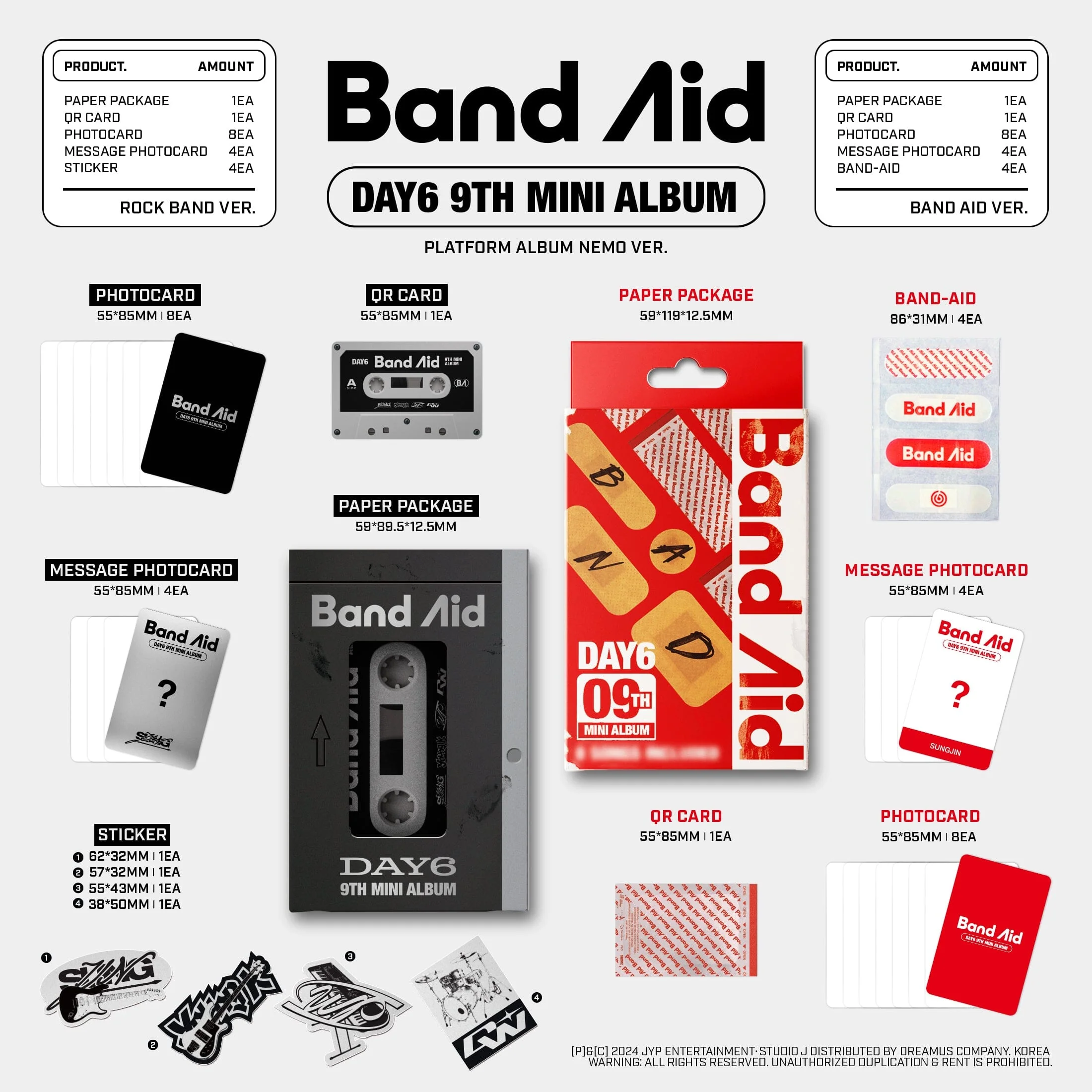 DAY6 - BAND AID (PLATFORM VER.) - Image 2