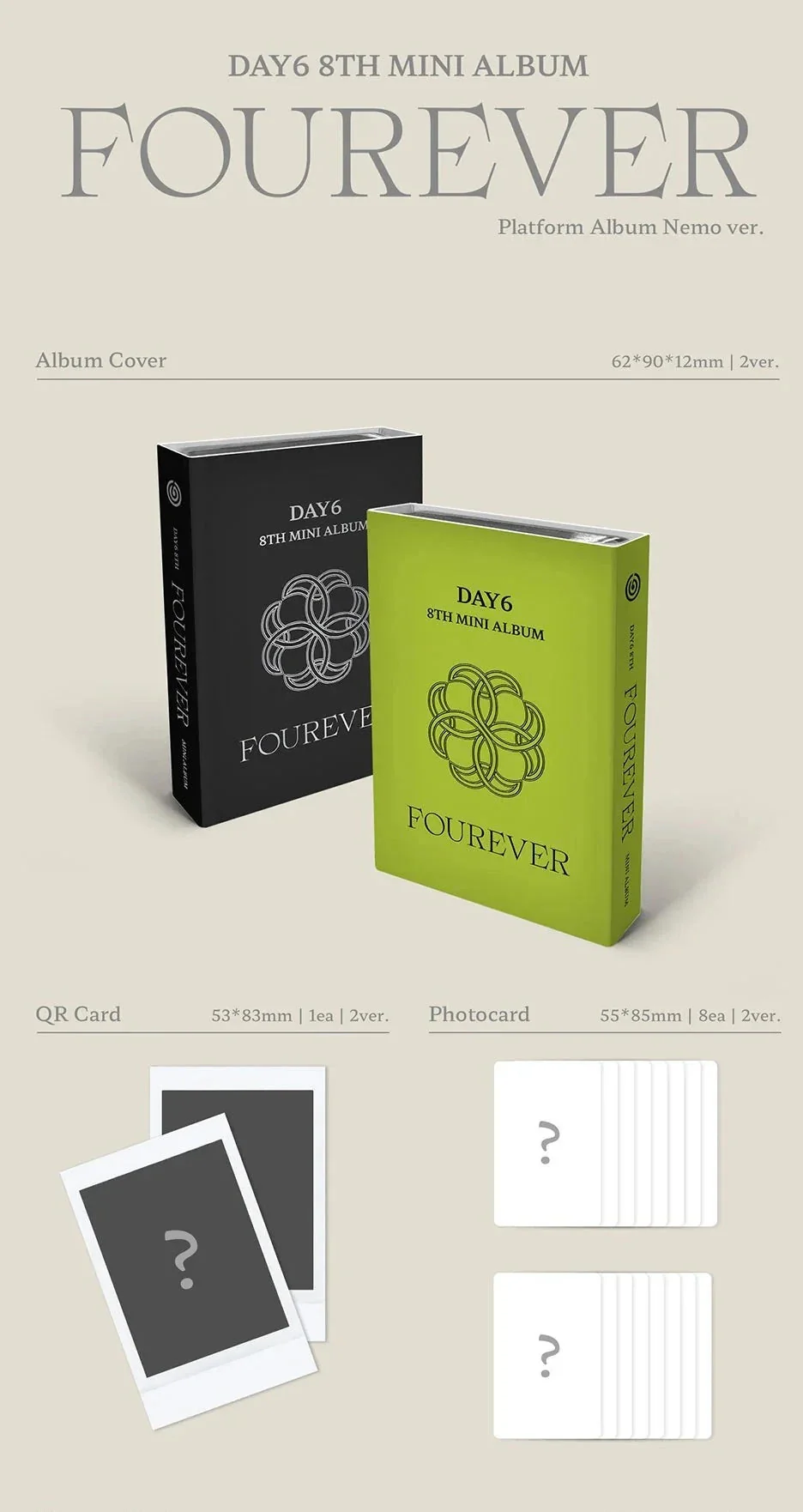 DAY6 - FOUREVER (8th Mini Album) Platform Ver. - Image 2