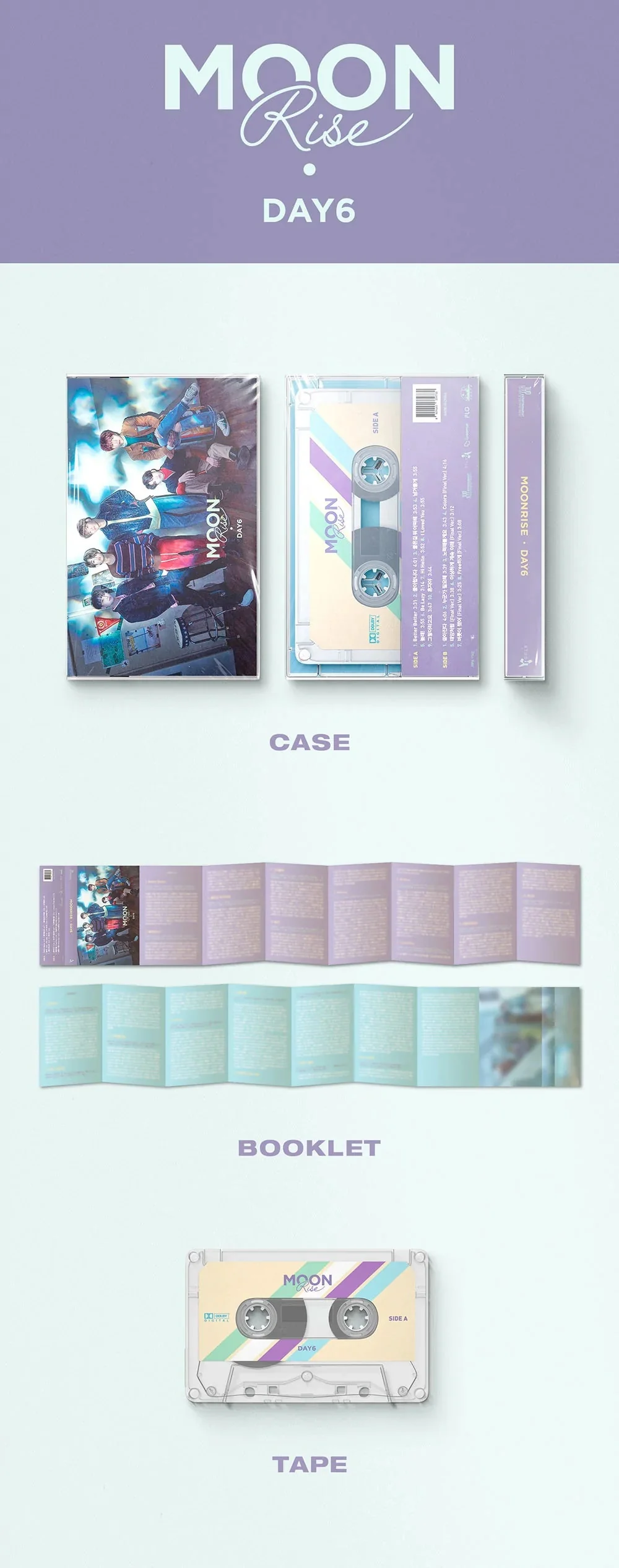 DAY6 - MOONRISE CASSETTE TAPE VER. (FULL ALBUM) - Image 3