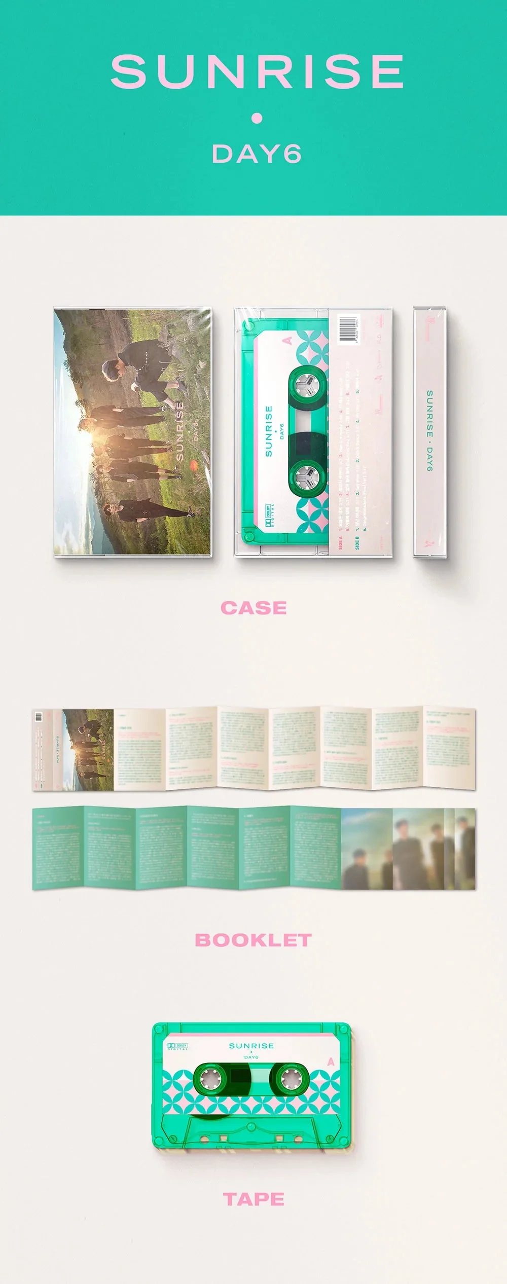 DAY6 - SUNRISE CASSETTE TAPE VER. (FULL ALBUM) - Image 2