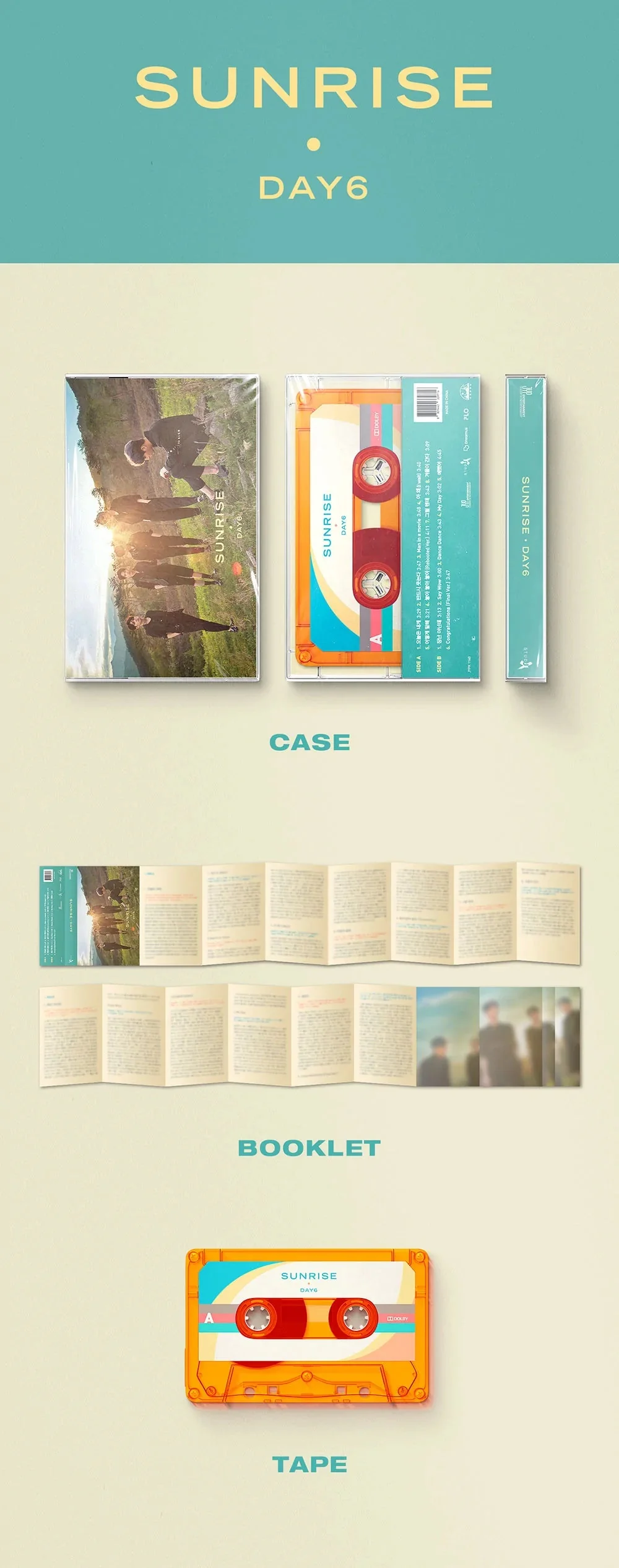 DAY6 - SUNRISE CASSETTE TAPE VER. (FULL ALBUM) - Image 3