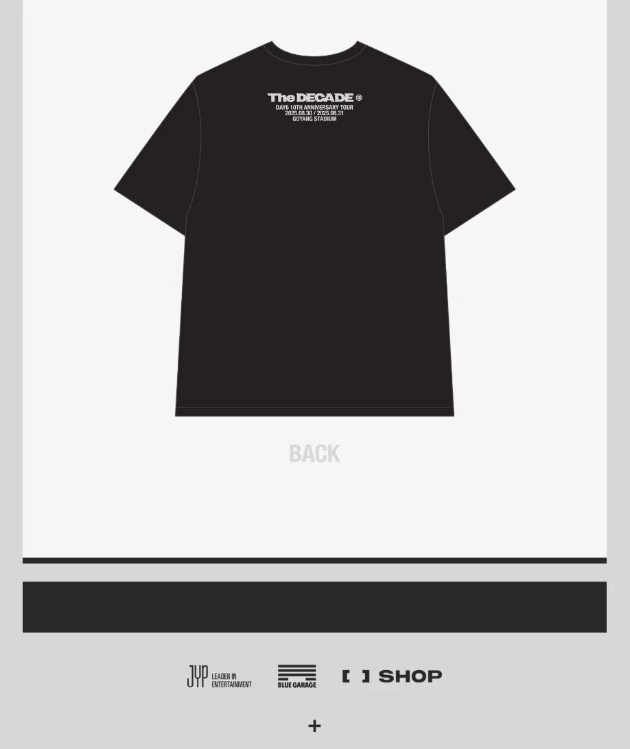 DAY6 - T-SHIRT & WIND BREAKER (THE DECADE '10TH ANNIVERSARY TOUR' MD) - Image 3